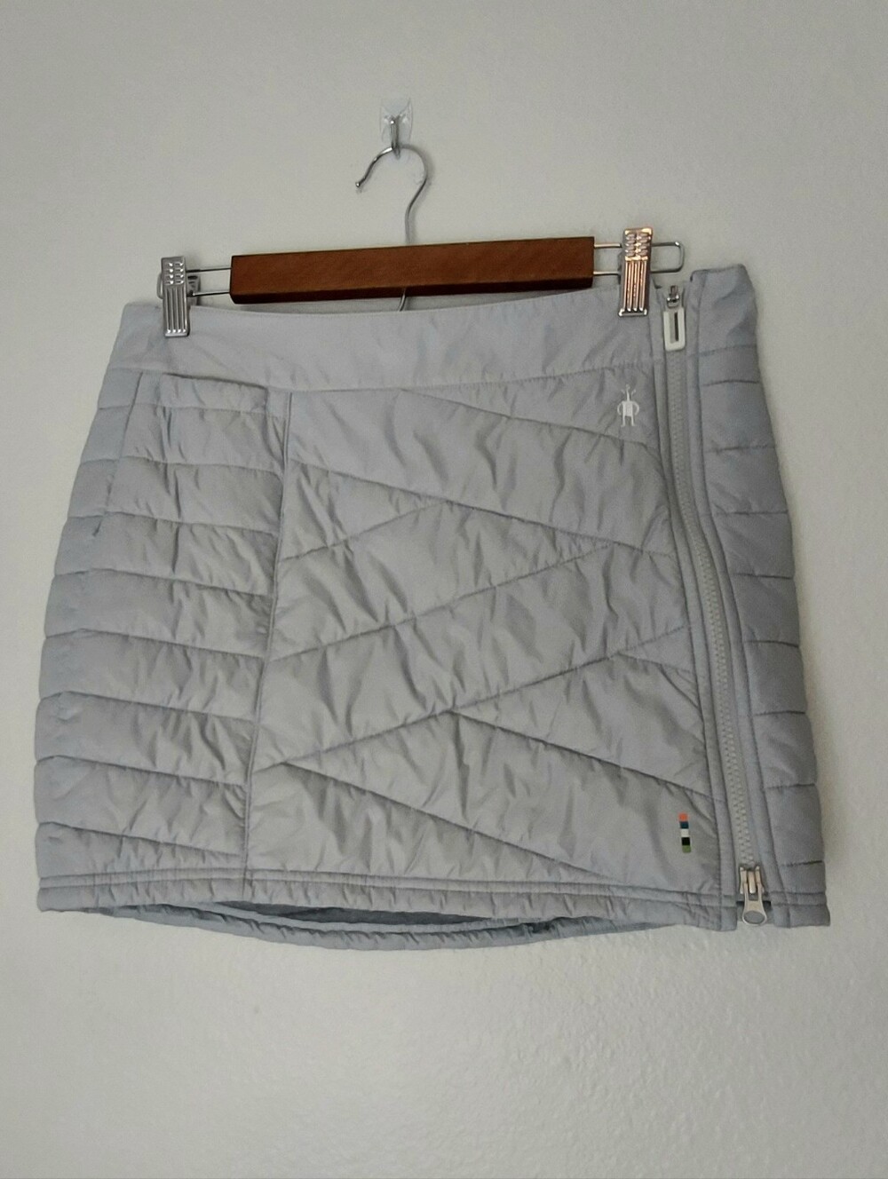 Smartwool Women's SmartLoft 120 Quilted Puffer Skirt Grey Medium
